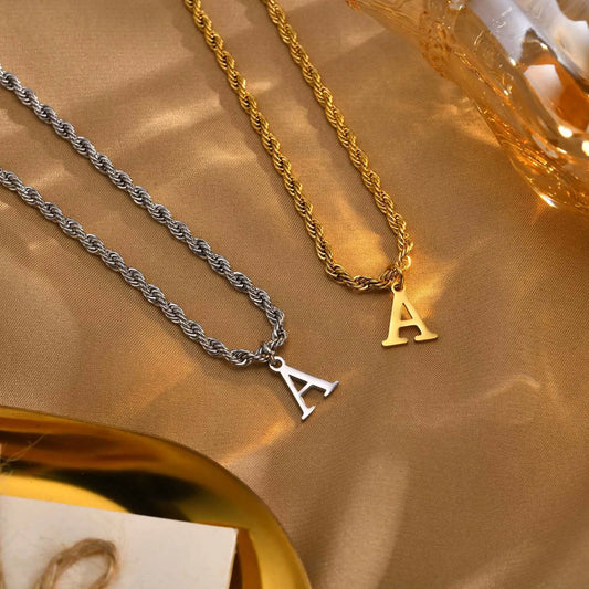 Initial Letters Necklaces